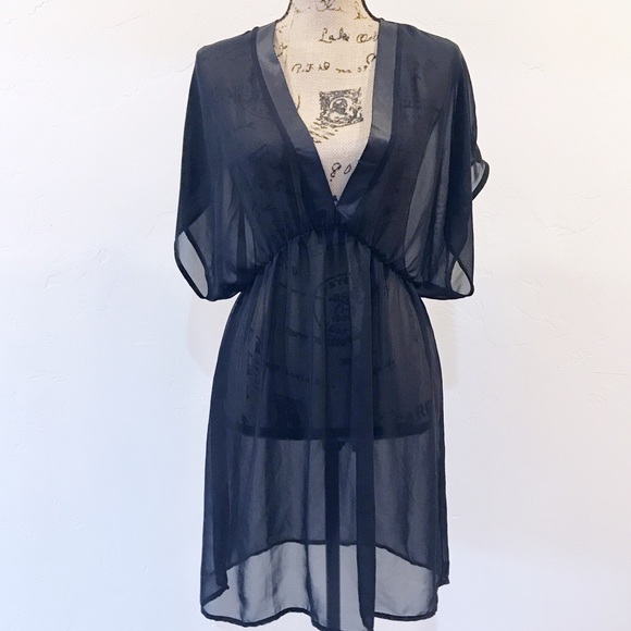 Victoria's Secret Other - Victoria’s Secret Sheer Black Negligee Size Medium